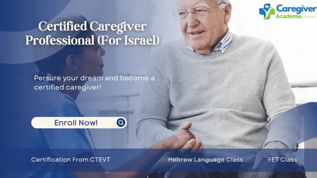 3 Month CTEVT Caregiver Course for Israel Butwal