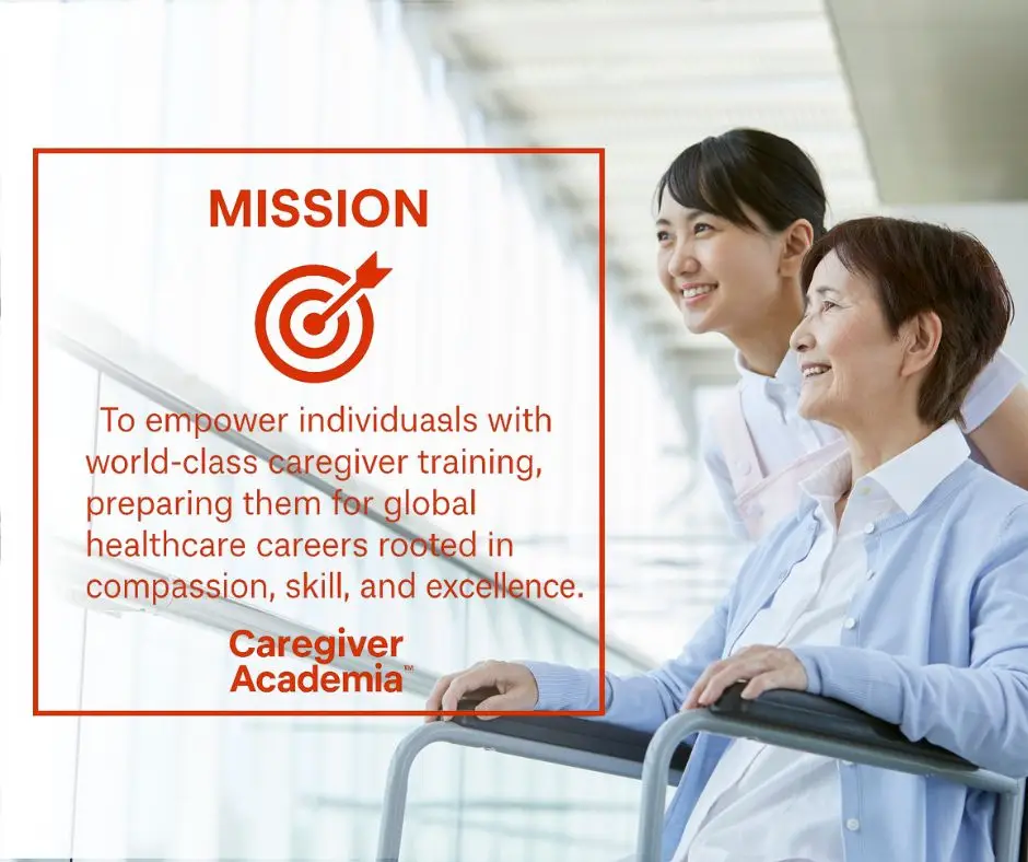Caregiver Academia mission - empowering individuals with world-class caregiver training